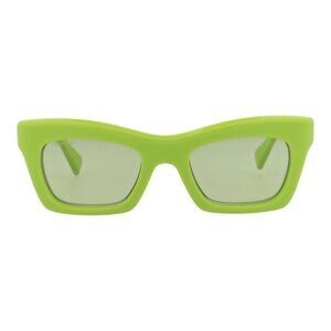 Gucci Womens Cat Eye Green Green Green Fashion Designer Eyewear